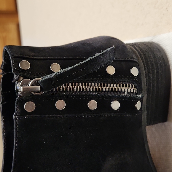 Vince Camuto Women's Ankle Boots/Booties Size 7.5, Black/Silver, VGUC - Picture 9 of 13